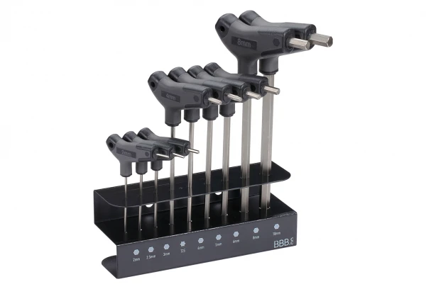 Kit De 8 Clé Allen BBB Hex T Set 3 Kit De 8 Clé Allen BBB Hex T Set