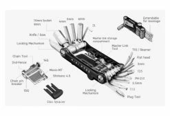 Multi-Outils Topeak Mini PT30 Or (30 Fonctions) 11 Multi-Outils Topeak Mini PT30 Or (30 Fonctions) -Entretien Réparation Route Soldes unnamed file 1134