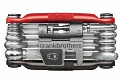 CRANKBROTHERS Multi-Outils M17 17 Fonctions Noir Rouge