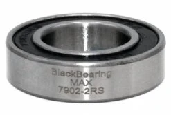 Roulement Black Bearing 7902 2RS Max 15 X 28 X 7 Mm