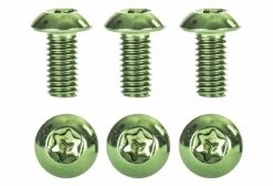 Kit De 6 Vis De Disque NEATT Inox M5 X 10mm Vert