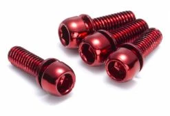 REVERSE Kit De Vis Etrier De Freins X4 Rouge