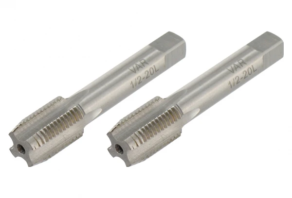 Jeu 2 De Tarauds VAR 1/2''x20 Pour Manivelle 3 Jeu 2 De Tarauds VAR 1/2''x20 Pour Manivelle