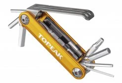 Multi-Outil Topeak Tubi 11 Or (11 Fonctions)