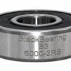 Roulement Black Bearing 6000-2RS 10 X 26 X 8 Mm -Entretien Réparation Route Soldes unnamed file 2556