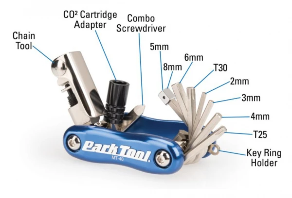 Multi Outils Haute Qualité Park Tool MT-40 6 Multi Outils Haute Qualité Park Tool MT-40 – Image 4
