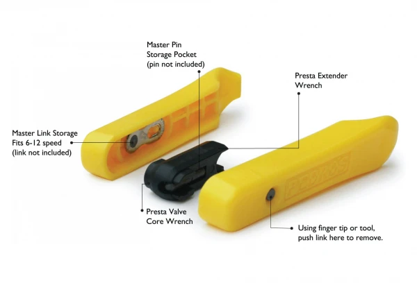 Démonte Pneus Pedro's Micro Jaune 4 Démonte Pneus Pedro's Micro Jaune – Image 2