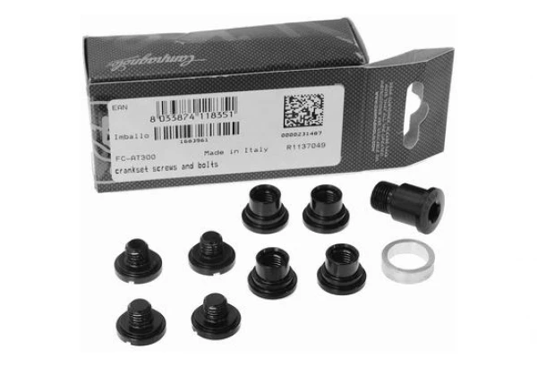 Kit Visserie CAMPAGNOLO FC-SR100/FCAT300 Pour Pédalier POWER TORQUE 3 Kit Visserie CAMPAGNOLO FC-SR100/FCAT300 Pour Pédalier POWER TORQUE