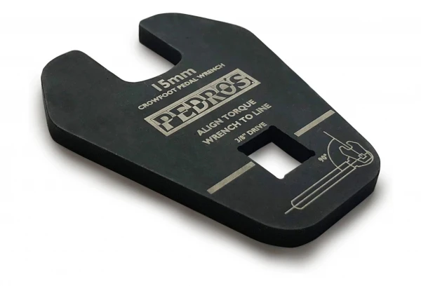 Clé à Pédales Pedro's Crowfoot Pedal Wrench 15 Mm - Entraînement 3/8'' 3 Clé à Pédales Pedro's Crowfoot Pedal Wrench 15 Mm - Entraînement 3/8''