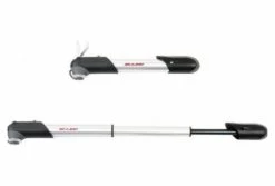 Pompe à Main Massi CM-28 Aluminium Télescopique D.Valve Argent