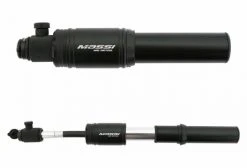 Pompe à Main Massi CM-32 Aluminium Télescopique Double Shot Noir