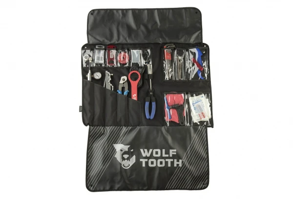 Trousse à Outils Wolf Tooth Travel Tool Wrap Noir 6 Trousse à Outils Wolf Tooth Travel Tool Wrap Noir – Image 4
