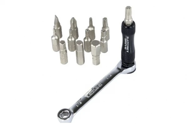 Coffret Clé à Cliquets Lezyne Noir 3 Coffret Clé à Cliquets Lezyne Noir