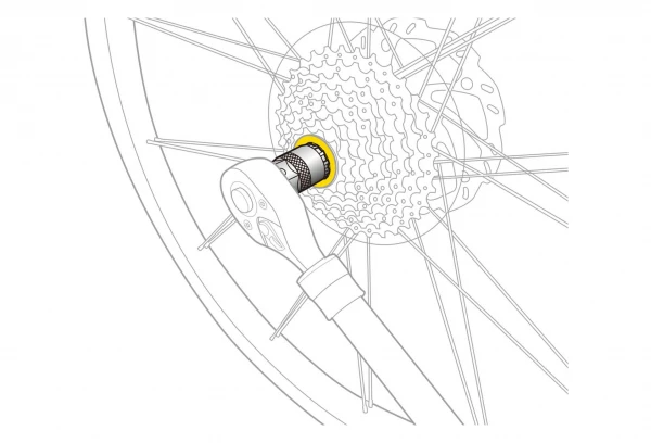 Démonte Cassette Topeak Freewheel Remover 4 Démonte Cassette Topeak Freewheel Remover – Image 2