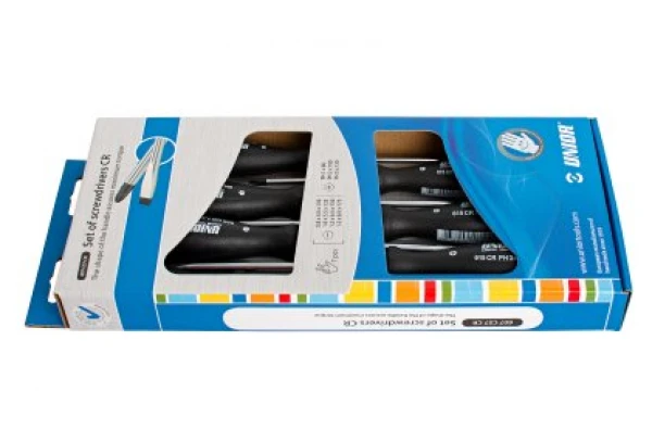 UNIOR Jeu De 7 Tournevis Plats Et Cruciformes 3 UNIOR Jeu De 7 Tournevis Plats Et Cruciformes